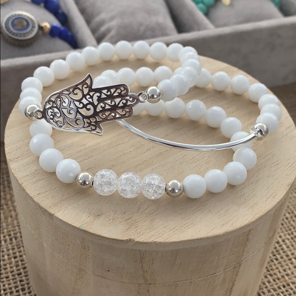 Big Hamsa Protection Snow Set ❄️
